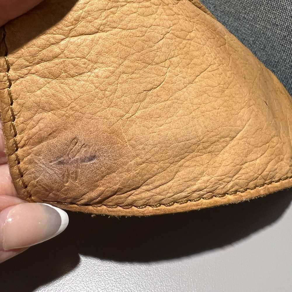 Free People Distressed Cow Leather Wallet - Picture 13 of 14